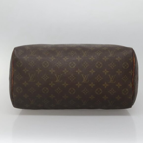 LOUIS VUITTON Monogram Speedy 35 Hand Bag M41524 LV Auth bs28622 - Picture 6 of 16